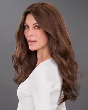 EasiPart T HH 18 inch (Exclusive) | Monofilament Remy Human Hair Topper by Jon Renau