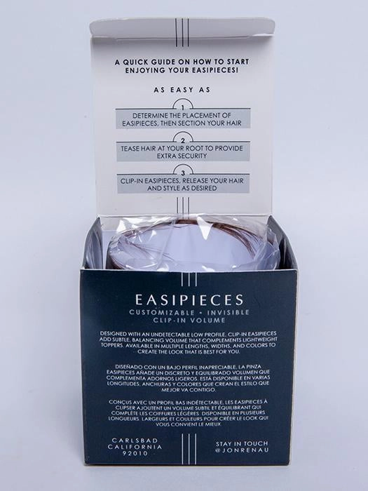 easiPieces 8" L x 9" W | Remy Human Hair Piece (1 Piece)