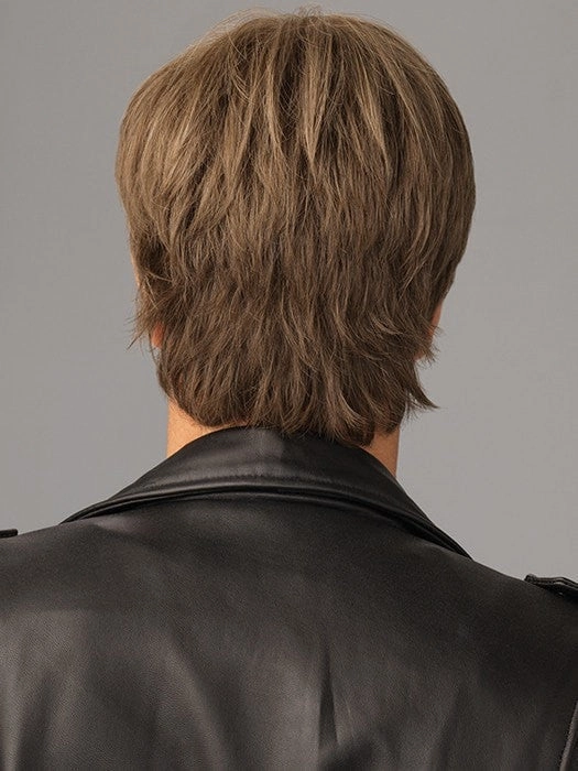 Edge Men's Wig by HIM | Heat Friendly Synthetic Hair | Average/Large Cap