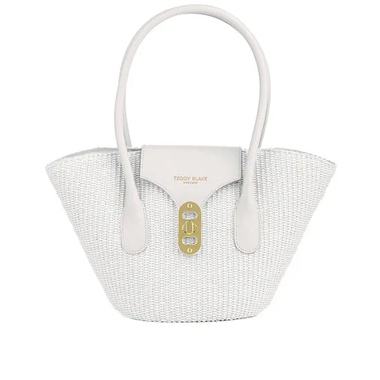 Emily Raffia 11" - Cream