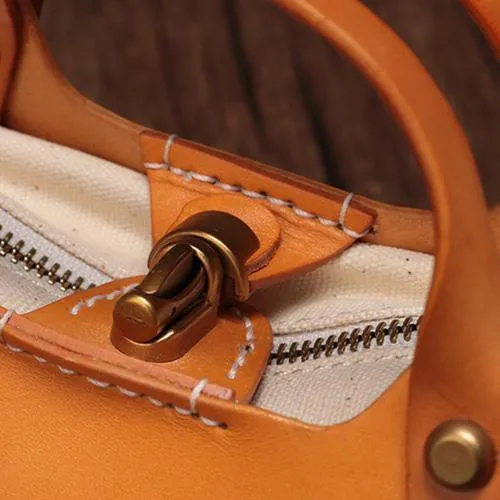 Fashion Womens Leather Square Handbag Purses Tan Small Handbag Shoulder Purse for Ladies