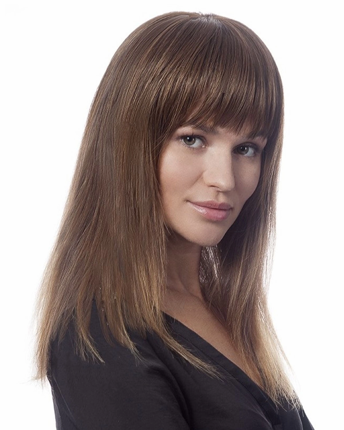 Feathered Fringe | Hair Piece by TressAllure