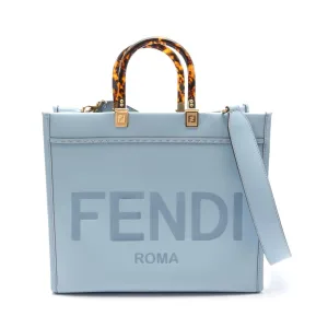 Fendi Sunshine Medium Leather Tote Bag