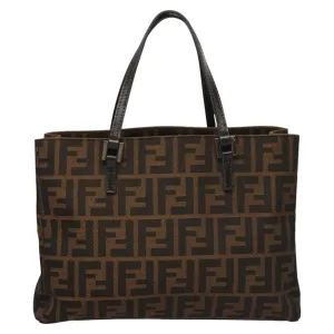 Fendi Zucca Canvas Tote Bag (Pre-Owned)