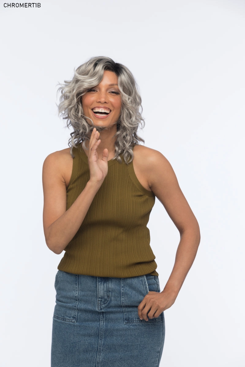 Finn Wig by Estetica | Front Lace Line | Synthetic Fiber