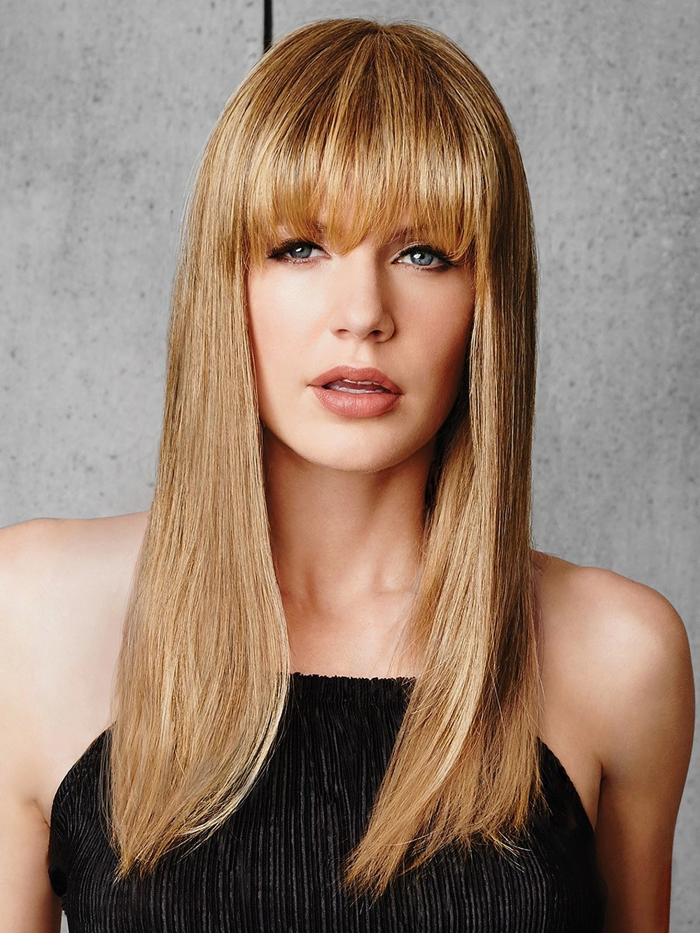 fringe top of head