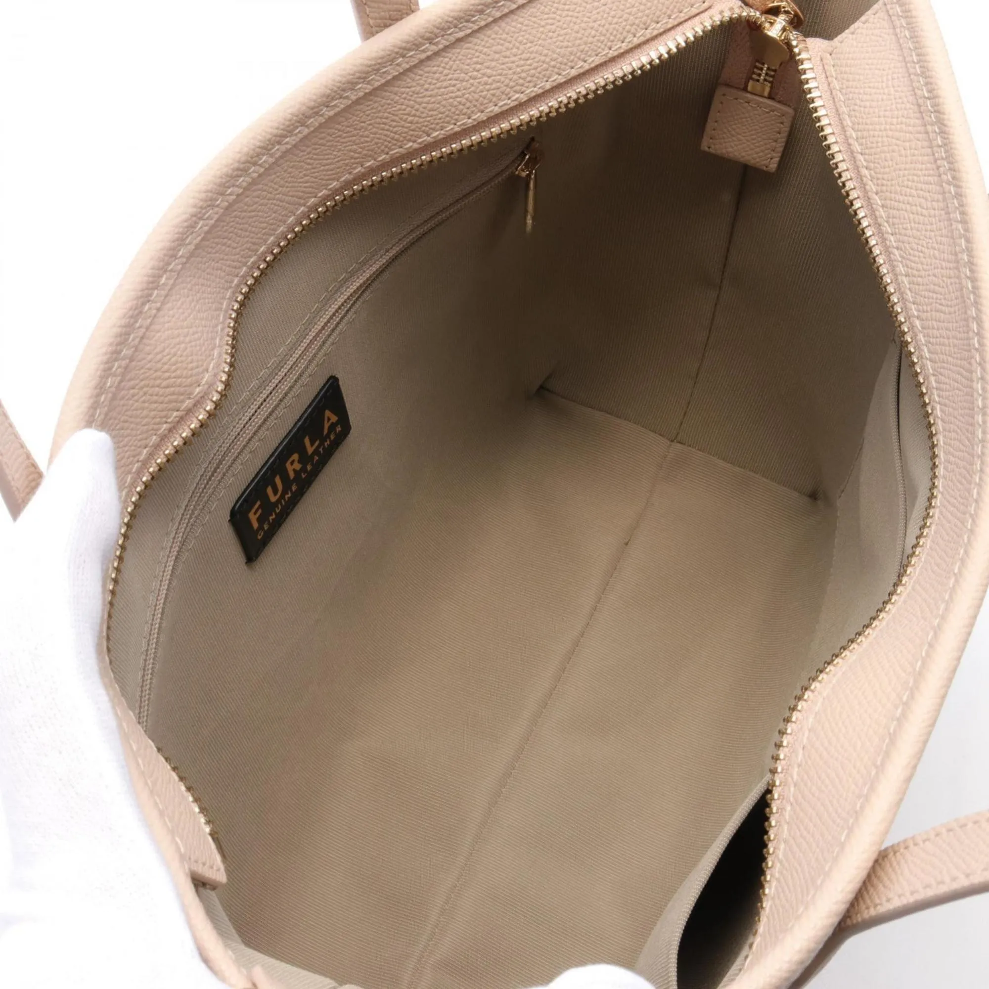 Furla  Leather Tote Bag (Pre-Owned)