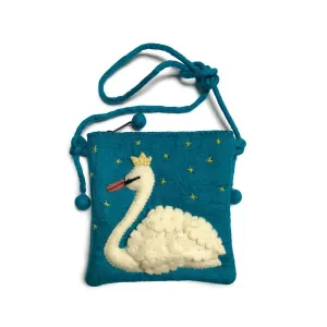 Gamcha Bag - Swan - Blue - 65x20cm