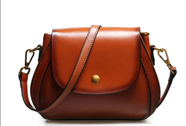 Genuine Leather crossbody bag shoulder bag for women leather bag