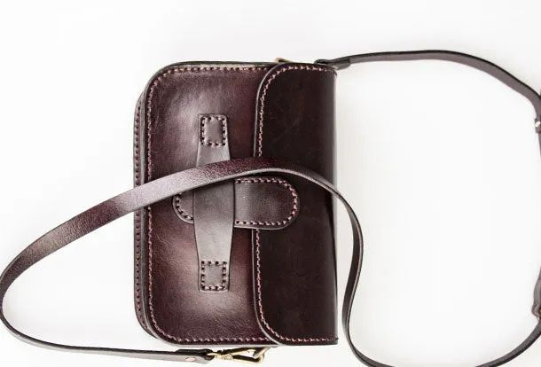 Genuine Leather Handbag Messenger Bag Crossbody Bag Shoulder Bag Purse For Women