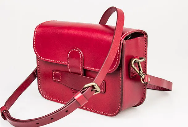 Genuine Leather Handbag Messenger Bag Crossbody Bag Shoulder Bag Purse For Women