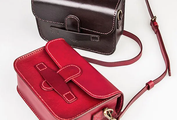 Genuine Leather Handbag Messenger Bag Crossbody Bag Shoulder Bag Purse For Women