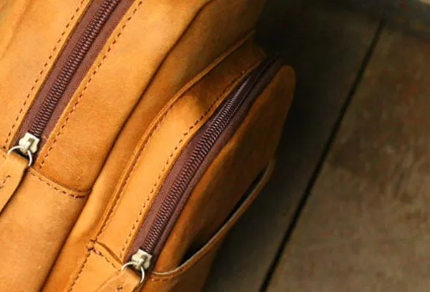 Genuine Leather Mens Chest Bag Cool Sling Bag Waist Bag Bike Bag Cycling Bag For Men