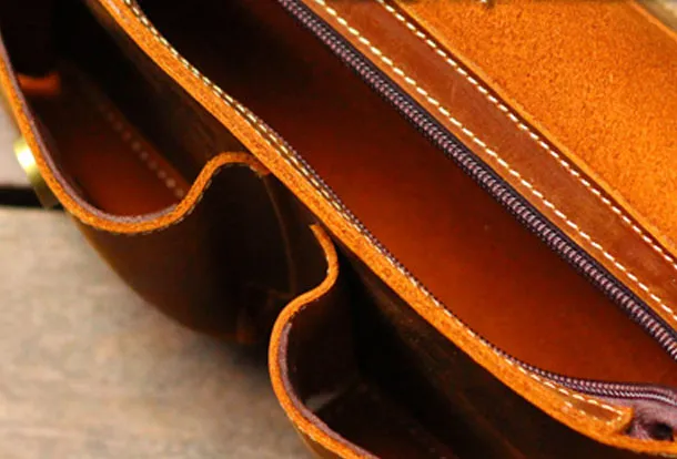 Genuine Leather Mens Cool Belt Chest Bag Sling Bag Crossbody Bag Travel Bag Hiking Bag for men