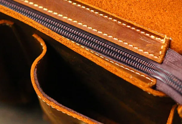 Genuine Leather Mens Cool Belt Chest Bag Sling Bag Crossbody Bag Travel Bag Hiking Bag for men