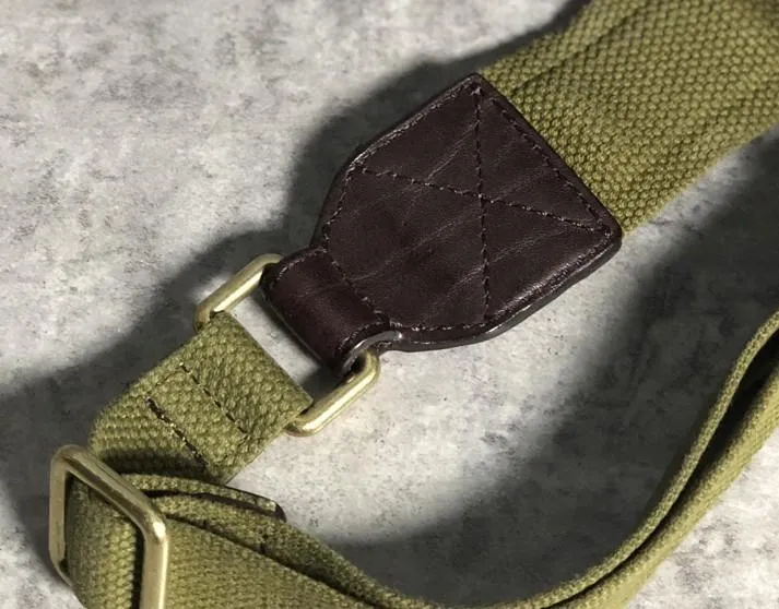 Genuine Leather Mens Cool Chest Bag Sling Bag Coffee Crossbody Pack Sling Pack for men