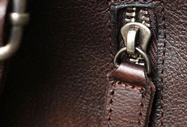 Genuine Leather Mens Cool Chest Bag Sling Bag Crossbody Bag Travel Bag Hiking Bag for men