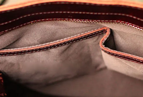 Genuine Leather Mens Cool Messenger Bag iPad Bag Chest Bag Bike Bag Cycling Bag For Men