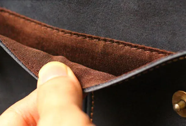 Genuine Leather Mens Cool Messenger Bag iPad Bag Chest Bag Bike Bag Cycling Evelope Cluth Bag For Men