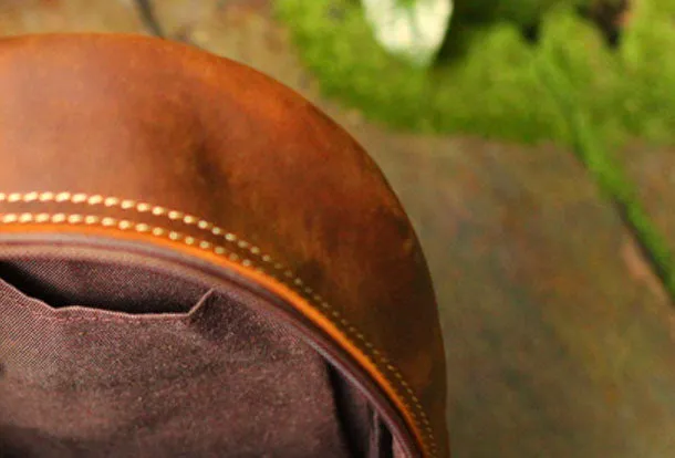 Genuine Leather Mens Cool Messenger Bag iPad Bag Chest Bag Bike Bag Cycling Evelope Cluth Bag For Men