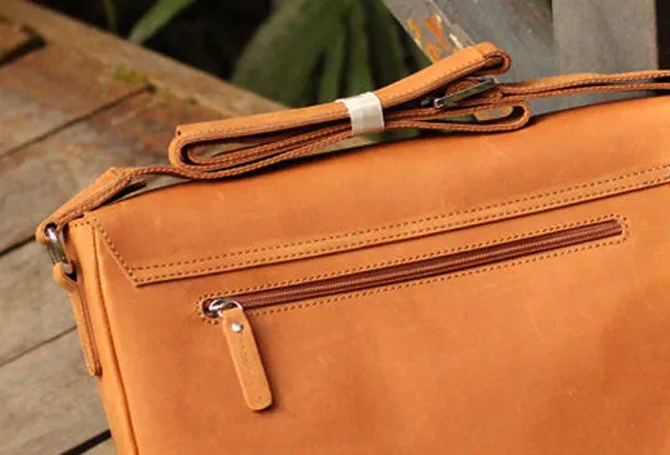 Genuine Leather Messenger Bag Cool Chest Bag Sling Bag Crossbody Bag Travel Bag Hiking Bag for men