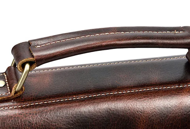 Genuine Leather Messenger Bag Cool Chest Bag Sling Bag Crossbody Bag Travel Bag Hiking Bag for men