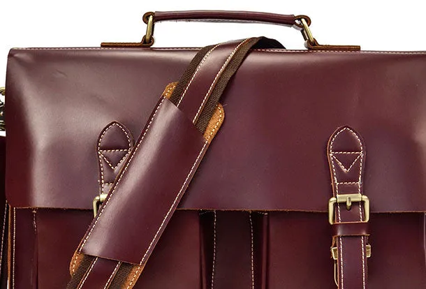 Genuine Leather Messenger Bag Cool Chest Bag Sling Bag Crossbody Bag Travel Bag Hiking Bag for men