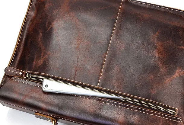 Genuine Leather Messenger Bag Cool Chest Bag Sling Bag Crossbody Bag Travel Bag Hiking Bag for men