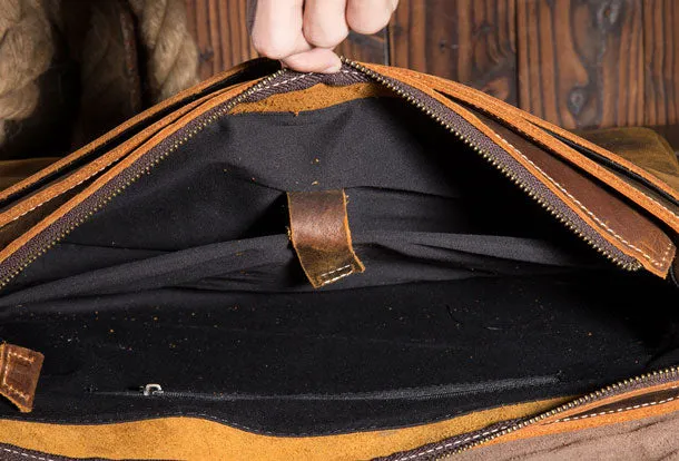 Genuine Leather Messenger Bag Cool Chest Bag Sling Bag Crossbody Bag Travel Bag Hiking Bag for men