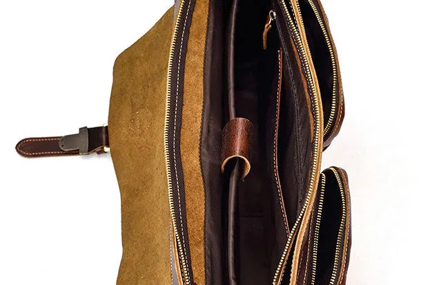 Genuine Leather Messenger Bag Cool Chest Bag Sling Bag Crossbody Bag Travel Bag Hiking Bag for men