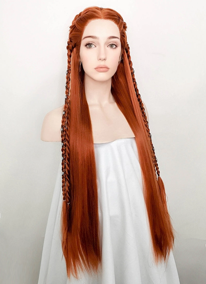 Ginger Braided Yaki Lace Front Synthetic Wig LF2097