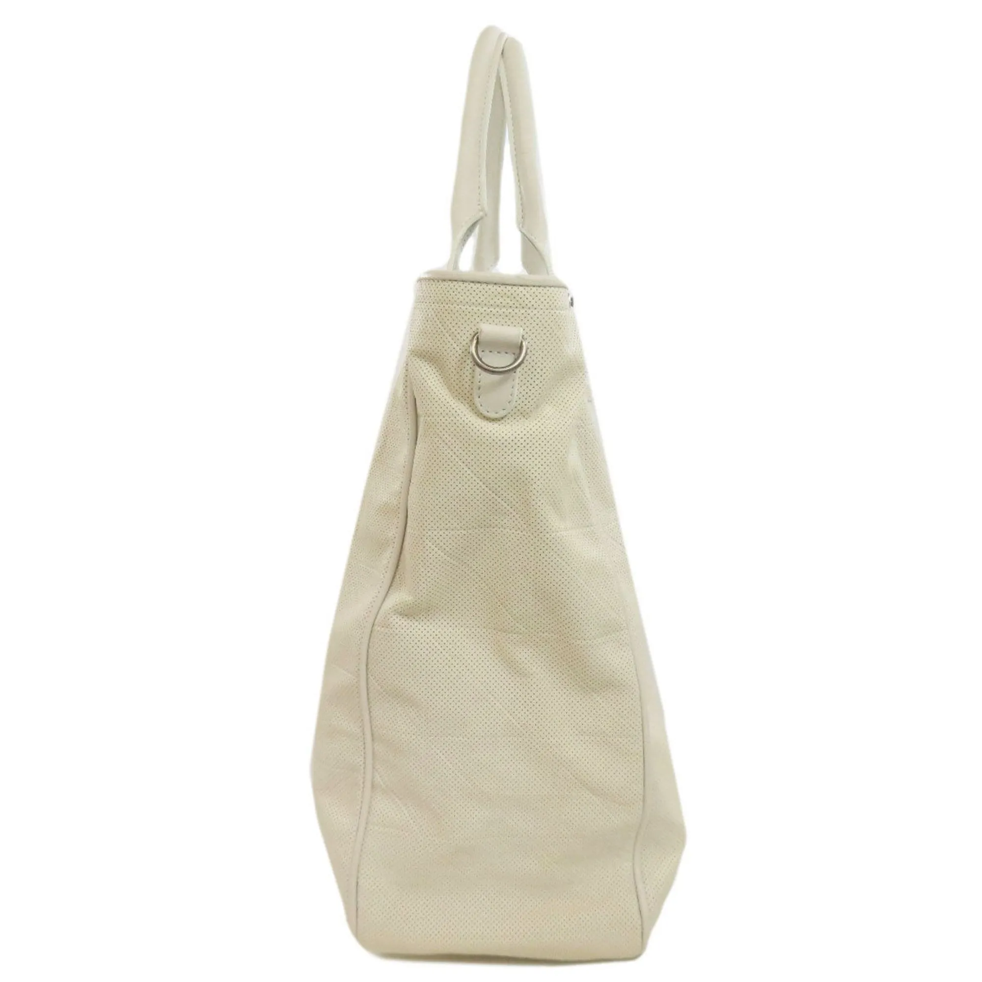 Giorgio Armani Leather Tote Bag (Pre-Owned)