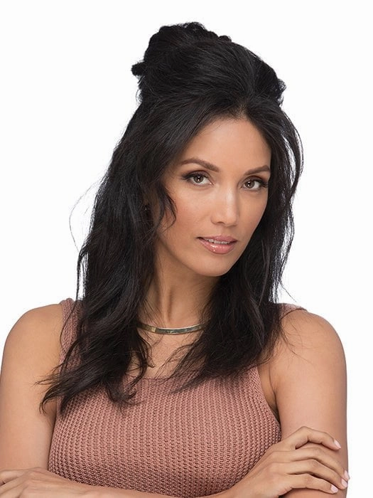 Glow French 8" | Human Hair Topper (Mono Top)
