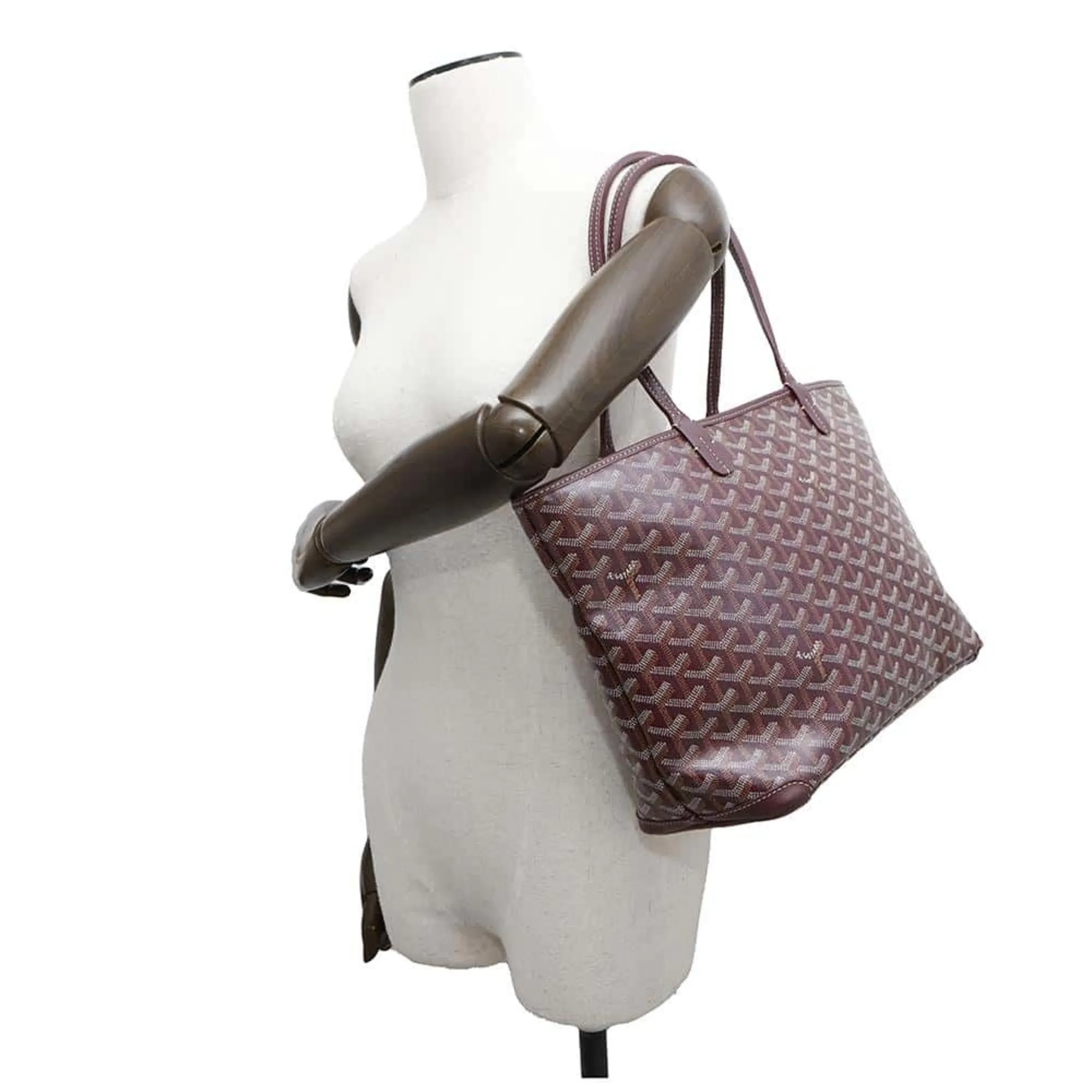 Goyard Pvc Leather Tote Bag (Pre-Owned)