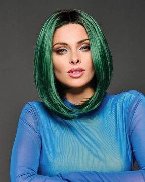 Green IRL Wig by Hairdo | Heat Friendly Synthetic Hair | Average Cap