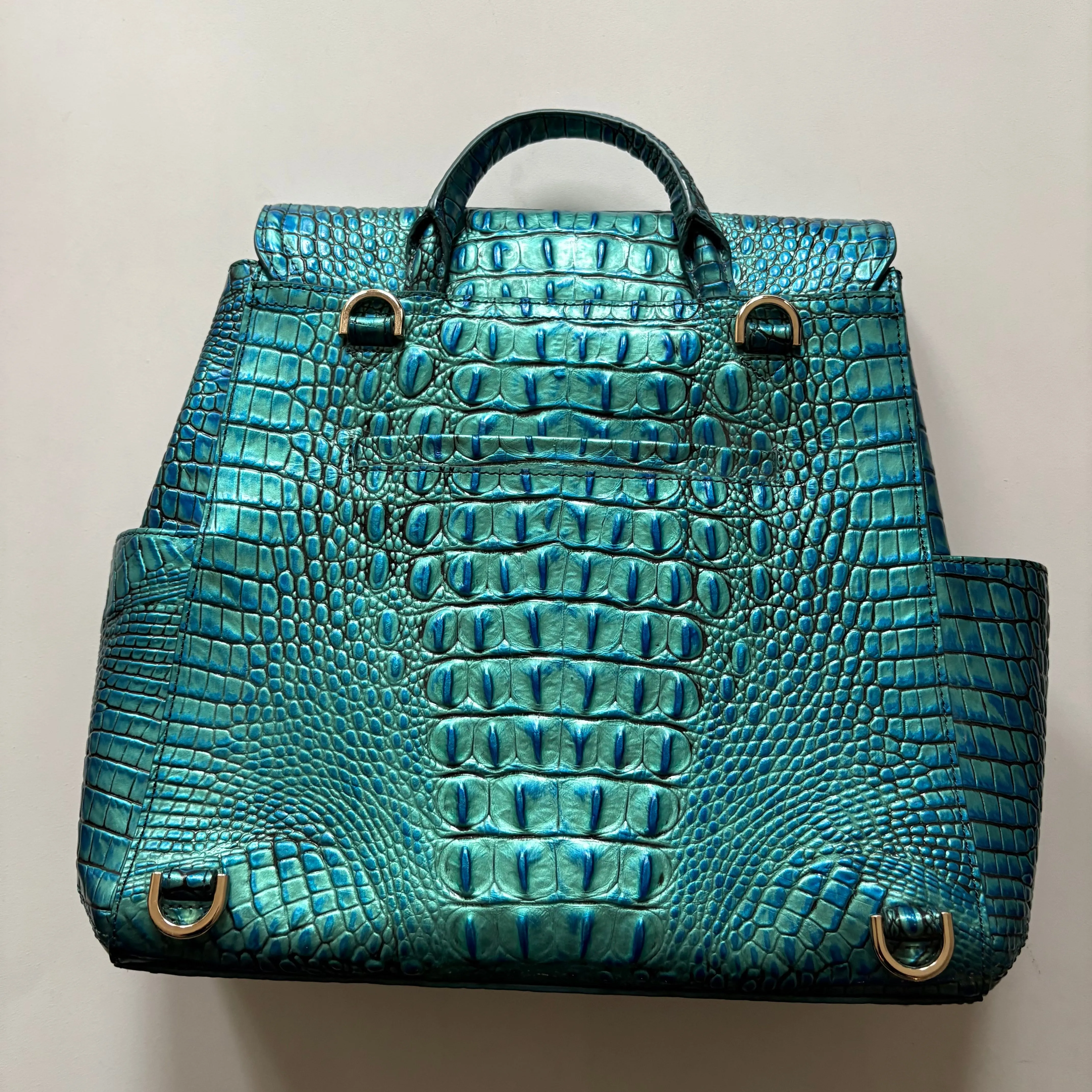 Handbag Designer By Brahmin, Size: Large