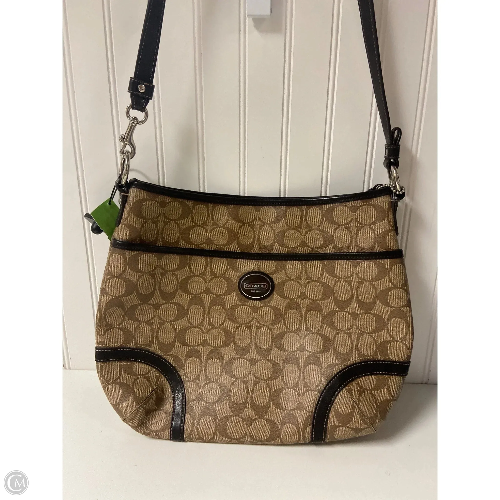 Handbag Designer By Coach, Size: Large