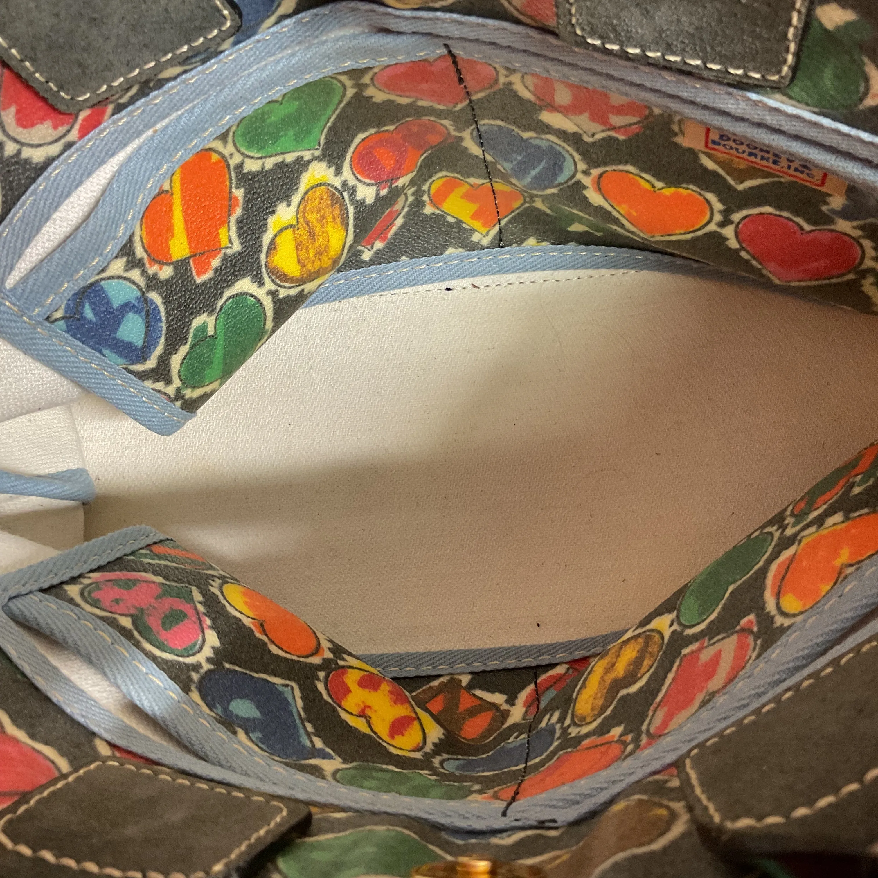 Handbag Designer By Dooney And Bourke In Multi, Size:Small