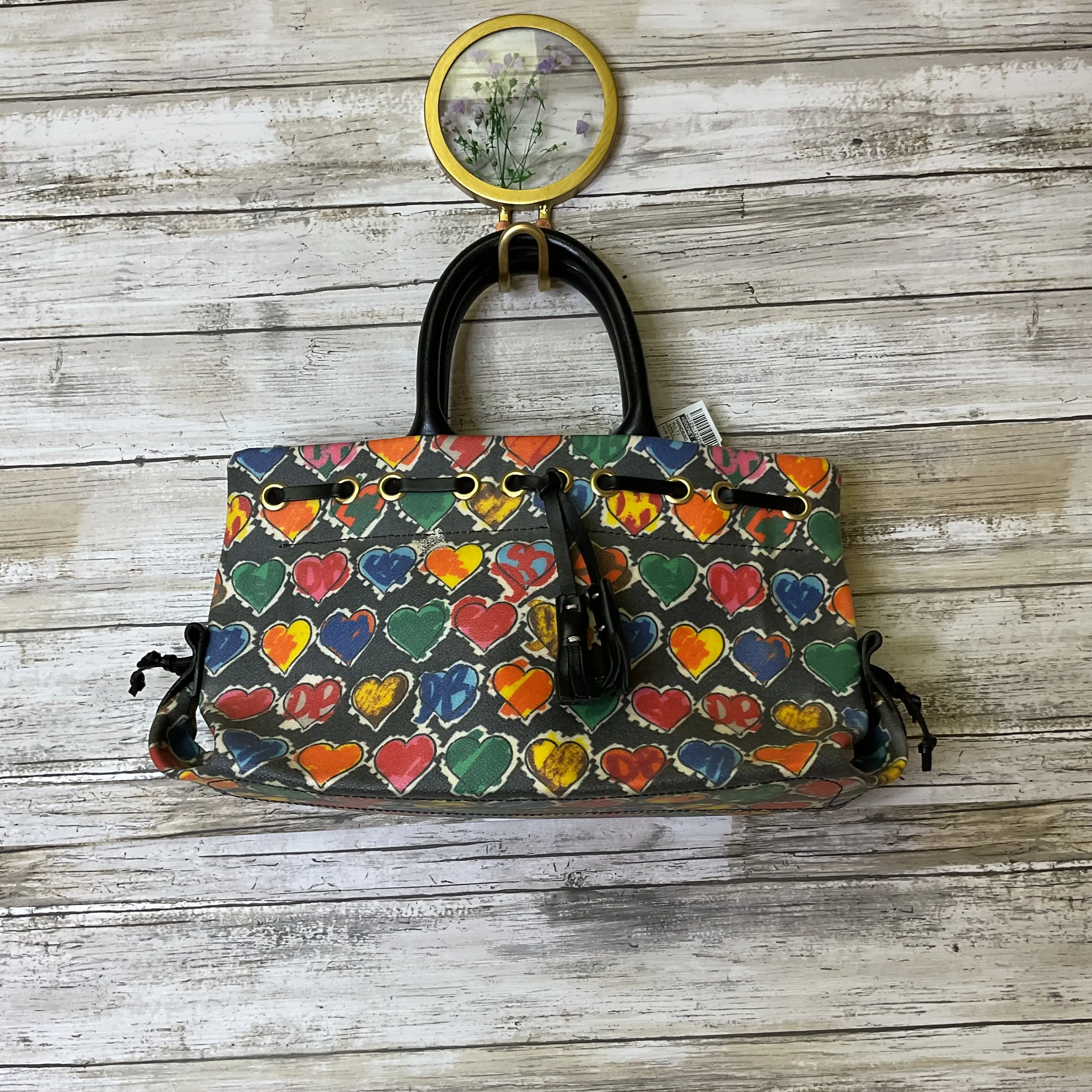 Handbag Designer By Dooney And Bourke In Multi, Size:Small