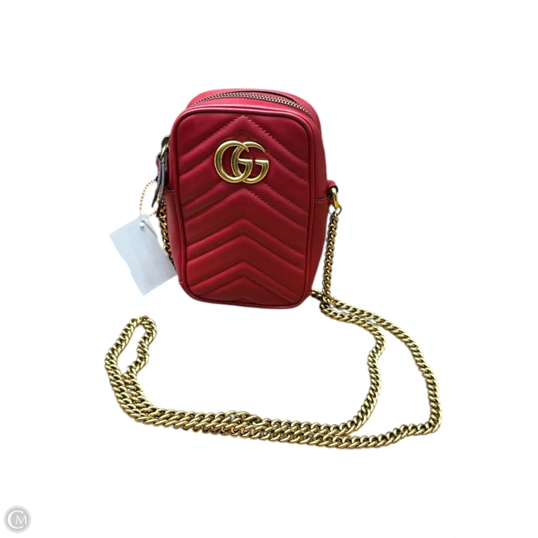 Handbag Luxury Designer By Gucci, Size: Small