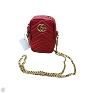 Handbag Luxury Designer By Gucci, Size: Small
