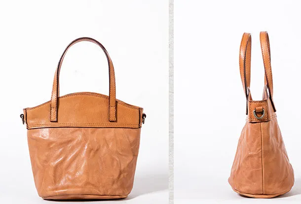 Handmade Genuine Leather Handbag Bag Crossbody Bag Shoulder Bag Purse For Women