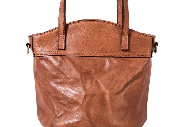 Handmade Genuine Leather Handbag Bag Crossbody Bag Shoulder Bag Purse For Women