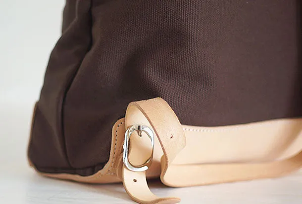 Handmade Leather backpack bag shoulder bag for women leather