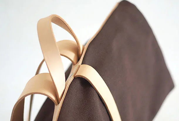 Handmade Leather backpack bag shoulder bag for women leather