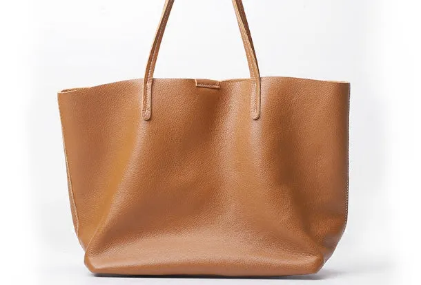 Handmade Leather Handbag Tote Bag Shopper Bag Shoulder Bag Purse For Women