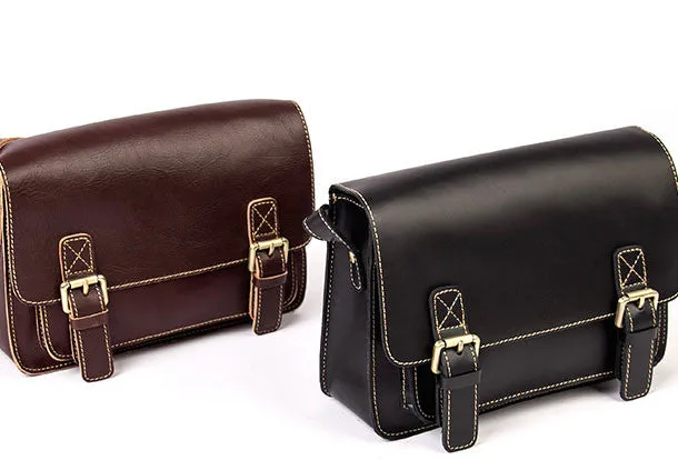 Handmade satchel purse leather crossbody bag purse shoulder bag for women