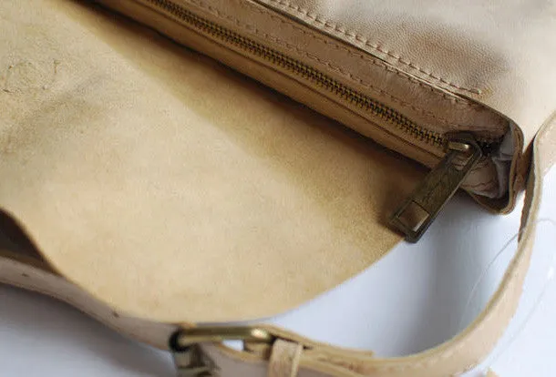 Handmade vintage rustic retro leather crossbody messenger Shoulder Bag for women