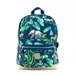Happy Jungle Backpack M Navy