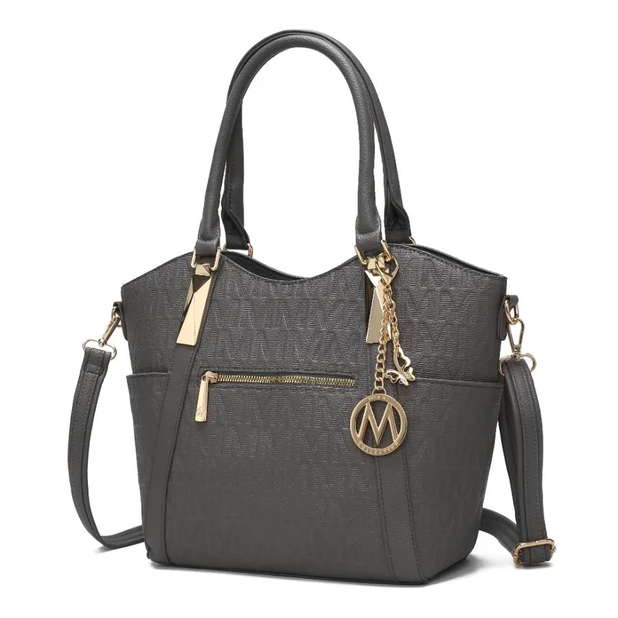 Hazel Vegan Leather Womens Tote Handbag